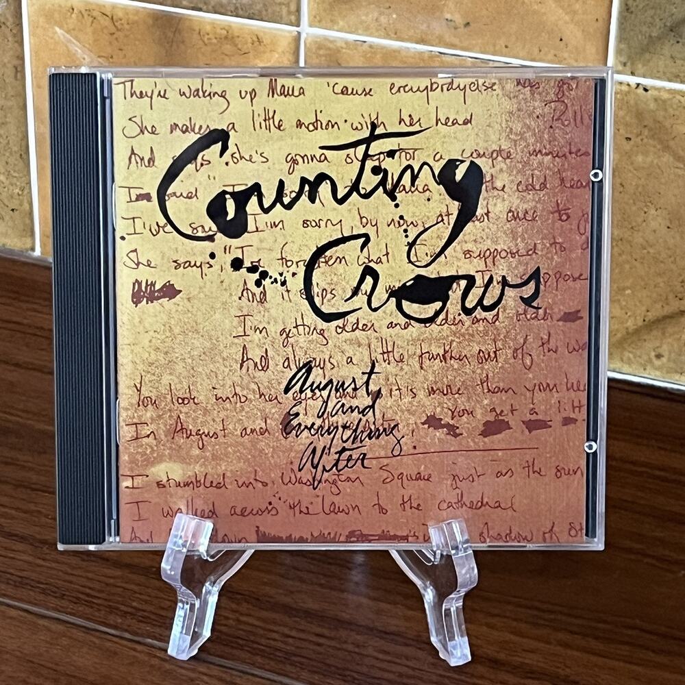 Counting Crows August And Everything After CD 1993 Geffen Records
